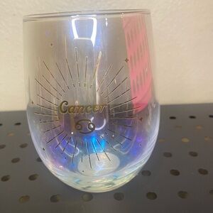 Modern Expressions Cancer Zodiac Wine Glass